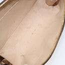 LOUIS VUITTON Monogram Trousse Demi Ronde Cosmetic Pouch M47520 LV Auth 126544-10