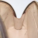 LOUIS VUITTON Monogram Trousse Demi Ronde Cosmetic Pouch M47520 LV Auth 126544-17