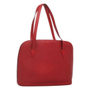 LOUIS VUITTON Epi Lussac Shoulder Bag Red M52287 LV Auth 126548-1