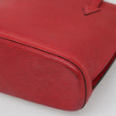 LOUIS VUITTON Epi Lussac Shoulder Bag Red M52287 LV Auth 126548-9