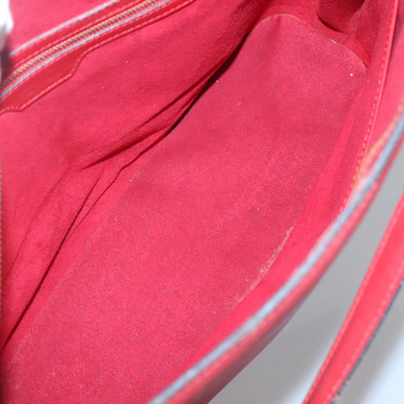 LOUIS VUITTON Epi Lussac Shoulder Bag Red M52287 LV Auth 126548