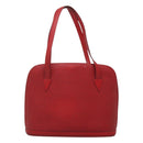 LOUIS VUITTON Epi Lussac Shoulder Bag Red M52287 LV Auth 126548-13