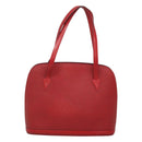 LOUIS VUITTON Epi Lussac Shoulder Bag Red M52287 LV Auth 126548-2