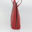 LOUIS VUITTON Epi Lussac Shoulder Bag Red M52287 LV Auth 126548-4