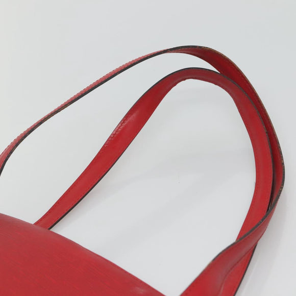 LOUIS VUITTON Epi Lussac Shoulder Bag Red M52287 LV Auth 126548