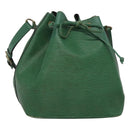 LOUIS VUITTON Epi Petit Noe Shoulder Bag Green M44104 LV Auth 126549-1