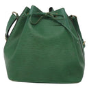 LOUIS VUITTON Epi Petit Noe Shoulder Bag Green M44104 LV Auth 126549-13