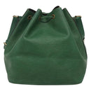 LOUIS VUITTON Epi Petit Noe Shoulder Bag Green M44104 LV Auth 126549-2