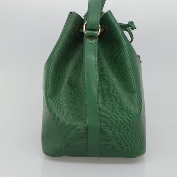 LOUIS VUITTON Epi Petit Noe Shoulder Bag Green M44104 LV Auth 126549