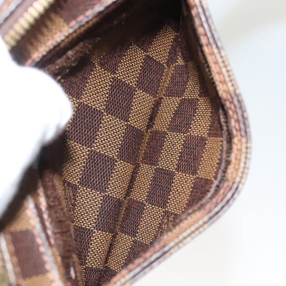 LOUIS VUITTON Damier Ebene Geronimos Shoulder Bag N51994 LV Auth 126551