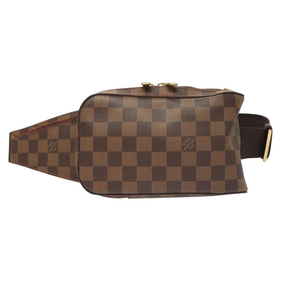 LOUIS VUITTON Damier Ebene Geronimos Shoulder Bag N51994 LV Auth 126551