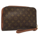 LOUIS VUITTON Monogram Orsay Clutch Bag M51790 LV Auth 126553-1