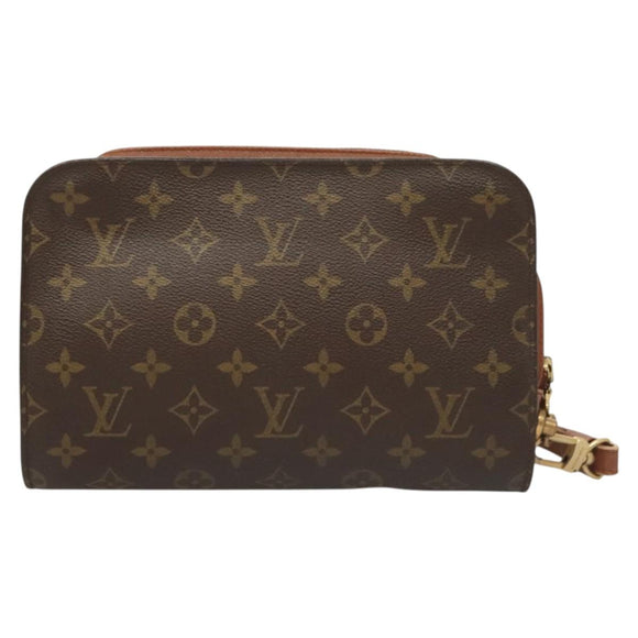 LOUIS VUITTON Monogram Orsay Clutch Bag M51790 LV Auth 126553