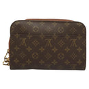 LOUIS VUITTON Monogram Orsay Clutch Bag M51790 LV Auth 126553-2