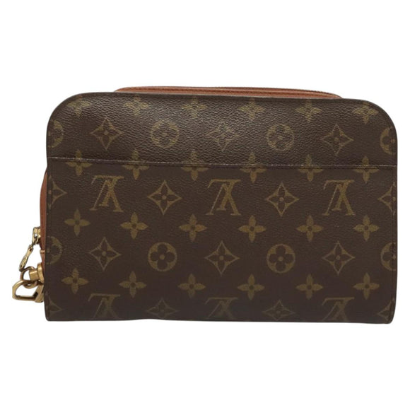 LOUIS VUITTON Monogram Orsay Clutch Bag M51790 LV Auth 126553