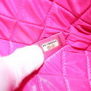 CHANEL Matelasse Clutch Bag Caviar Skin Pink Silver CC Auth 126556M-12