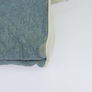 CHANEL Matelasse Waist Bag Denim Blue Gold CC Auth 126559-15