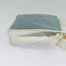 CHANEL Matelasse Waist Bag Denim Blue Gold CC Auth 126559-4