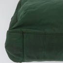 PRADA Shoulder Bag Nylon Plastic Green Silver Auth 126560-12