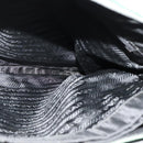 PRADA Shoulder Bag Nylon Plastic Green Silver Auth 126560-17