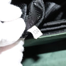 PRADA Shoulder Bag Nylon Plastic Green Silver Auth 126560-21