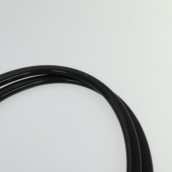 PRADA Shoulder Bag Nylon Plastic Green Silver Auth 126560