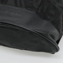 Salvatore Ferragamo Backpack Nylon Black Gold Auth 126564-10