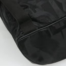 Salvatore Ferragamo Backpack Nylon Black Gold Auth 126564-17