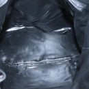 Salvatore Ferragamo Backpack Nylon Black Gold Auth 126564-11