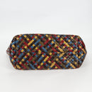 BOTTEGA VENETA INTRECCIATO Tote Bag Leather Brown Auth 126566V-5