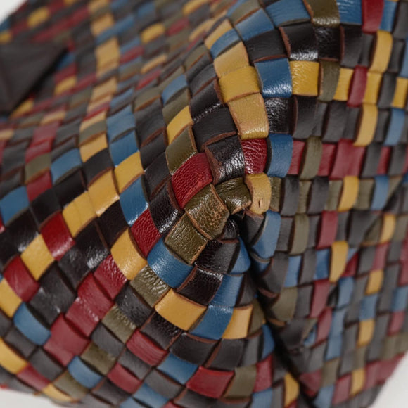 BOTTEGA VENETA INTRECCIATO Tote Bag Leather Brown Auth 126566V