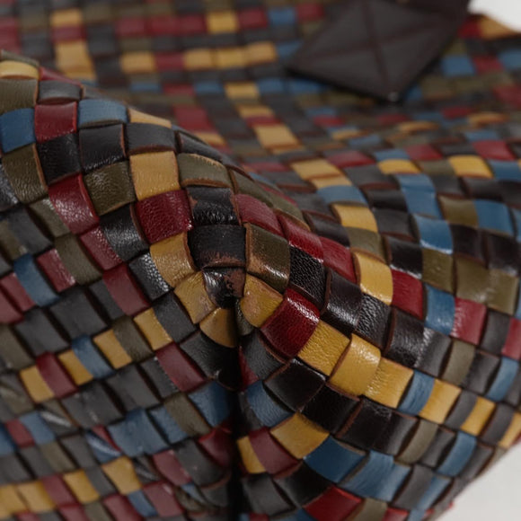 BOTTEGA VENETA INTRECCIATO Tote Bag Leather Brown Auth 126566V