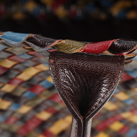 BOTTEGA VENETA INTRECCIATO Tote Bag Leather Brown Auth 126566V