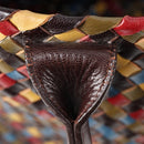 BOTTEGA VENETA INTRECCIATO Tote Bag Leather Brown Auth 126566V-10