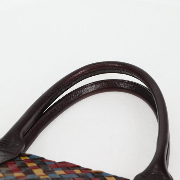 BOTTEGA VENETA INTRECCIATO Tote Bag Leather Brown Auth 126566V