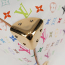 LOUIS VUITTON Monogram Multicolor Speedy 30 Hand Bag White M92643 Auth 126568V-8