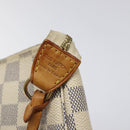 LOUIS VUITTON Damier Azur Pochette Accessoires Pouch N51986 LV Auth 126572-10