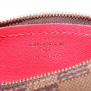 LOUIS VUITTON Damier Ebene Papillon Pouch LV Auth 126574V-11