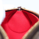 LOUIS VUITTON Damier Ebene Papillon Pouch LV Auth 126574V-19