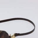 LOUIS VUITTON Damier Ebene Papillon Pouch LV Auth 126574V-8