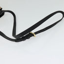 BURBERRY Nova Check Shoulder Bag PVC Beige Gold Auth 126584-7