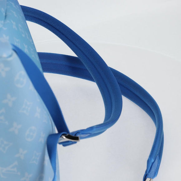 LOUIS VUITTON Clouds Backpack Multi Pocket Backpack Blue M45441 LV Auth 126591SM
