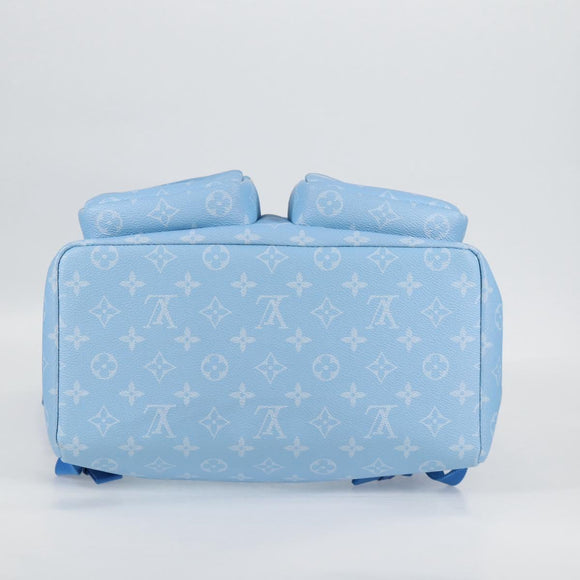 LOUIS VUITTON Clouds Rucksack Multi-Pocket-Rucksack Blau M45441 LV Auth 126591SM