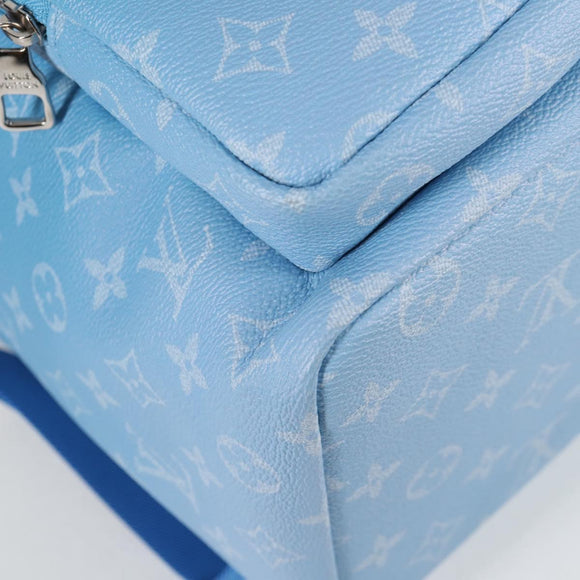 LOUIS VUITTON Clouds Backpack Multi Pocket Backpack Blue M45441 LV Auth 126591SM
