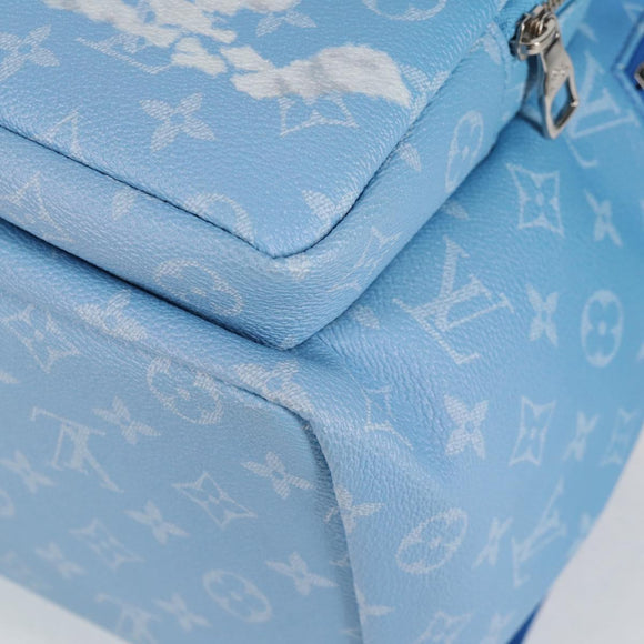 LOUIS VUITTON Clouds Rucksack Multi-Pocket-Rucksack Blau M45441 LV Auth 126591SM
