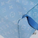 LOUIS VUITTON Clouds Backpack Multi Pocket Backpack Blue M45441 LV Auth 126591SM-9