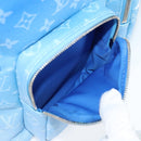 LOUIS VUITTON Clouds Rucksack Multi-Pocket-Rucksack Blau M45441 LV Auth 126591SM-22