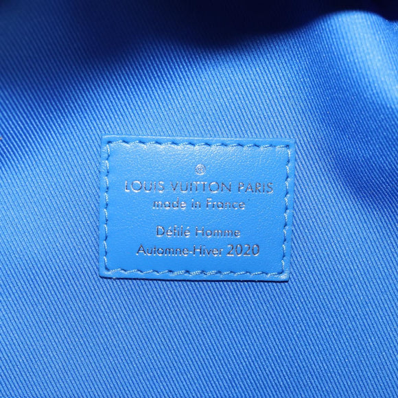 LOUIS VUITTON Clouds Backpack Multi Pocket Backpack Blue M45441 LV Auth 126591SM