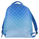 LOUIS VUITTON Clouds Backpack Multi Pocket Backpack Blue M45441 LV Auth 126591SM-2