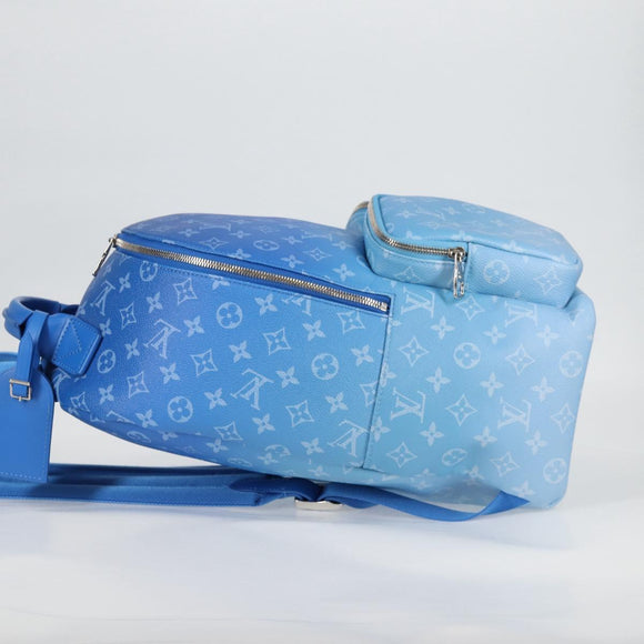 LOUIS VUITTON Clouds Backpack Multi Pocket Backpack Blue M45441 LV Auth 126591SM